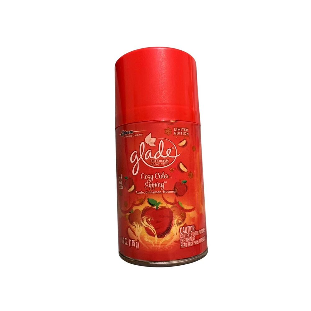 Glade Automatic Spray Can Refill Cozy Cider‎ Sipping, 6.2 Oz